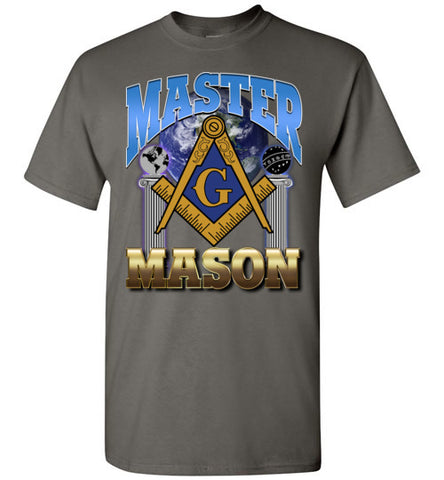 Master Mason Pillars Blue Lodge Shirt