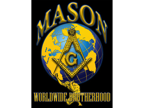 Mason Worldwide Brotherhood Poster 18 x 24