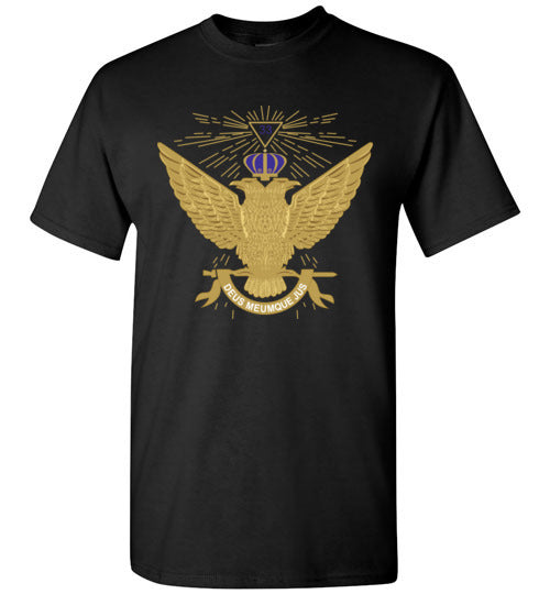 Scottish Rite 33rd Degree Wings Up Masonic T Shirt