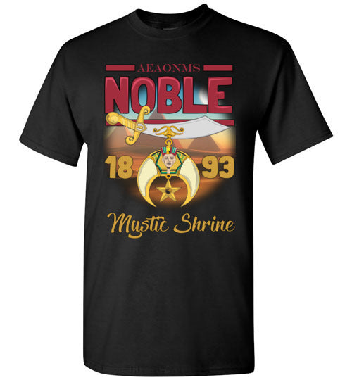 Noble AEAONMS 1893 Mystic Shrine Shirt Shriner Tee