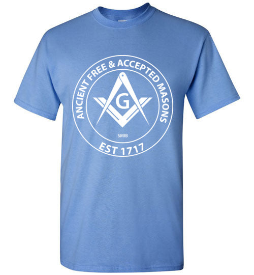 Ancient Free & Accepted Masons T Shirt Masonic 1717 AF&AM Tee