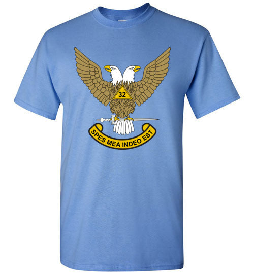 Scottish Rite 32nd Degree Mason Wings Up T Shirt