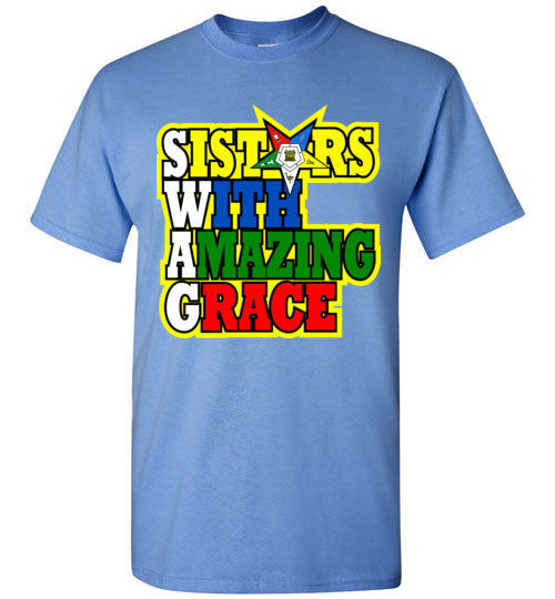 Sisters With Amazing Grace OES T Shirt Eastern Star Tee