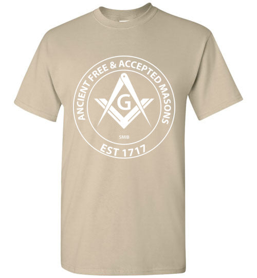 Ancient Free & Accepted Masons T Shirt Masonic 1717 AF&AM Tee