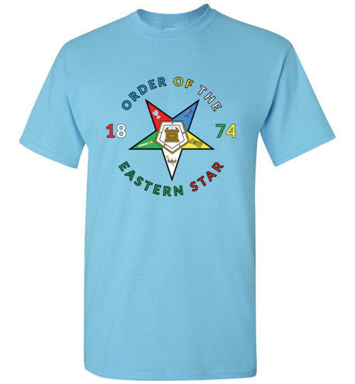 Order of the Eastern Star 1874 PHA T Shirt OES Prince Hall