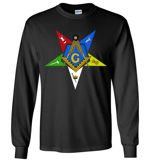Worthy Patron Long Sleeve Shirt OES Masonic Tee