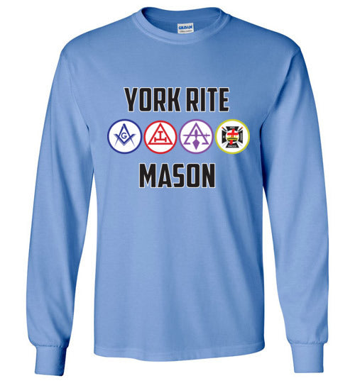 York Rite Mason Long Sleeve Shirt