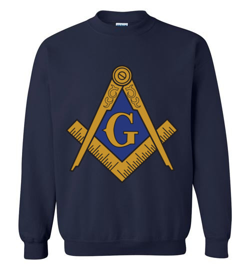 Master Mason Blue Gold Sweatshirt