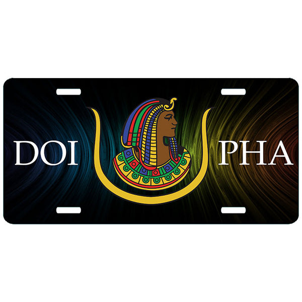 PHA Daughters of Isis DOI License Plate OES