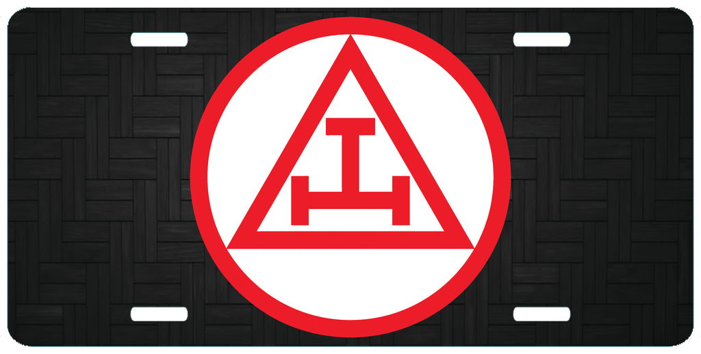 Royal Arch Mason License Plate Tag