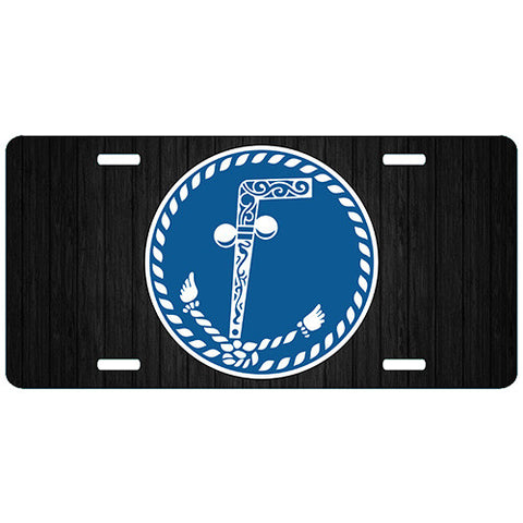 Tubal Cain Masonic License Plate
