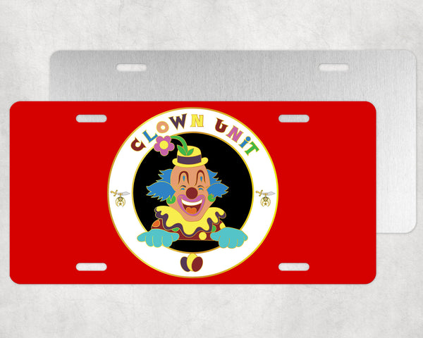 Shriner Clown Unit License Plate Shrine Noble Tag