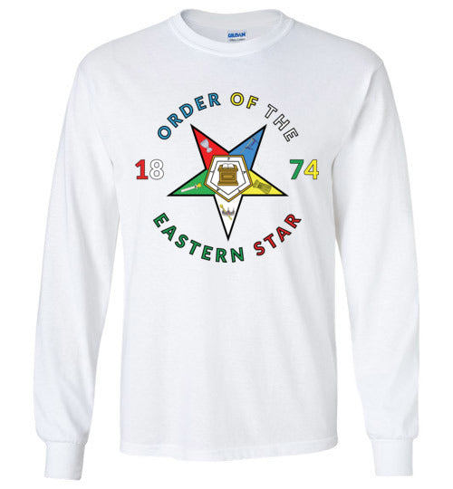 Order of the Eastern Star 1874 PHA Long Sleeve Shirt OES