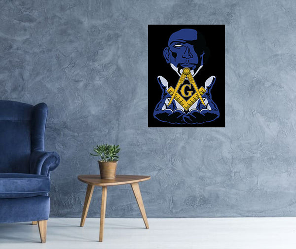 Masonic Shadow Poster 18 x 24