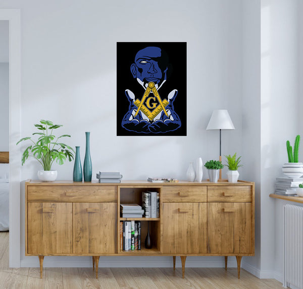 Masonic Shadow Poster 18 x 24