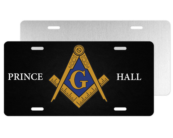 Masonic Prince Hall Whip License Plate PHA
