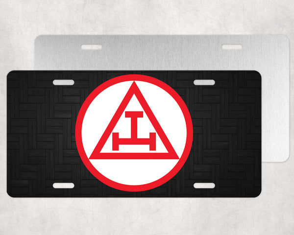 Royal Arch Mason License Plate Tag