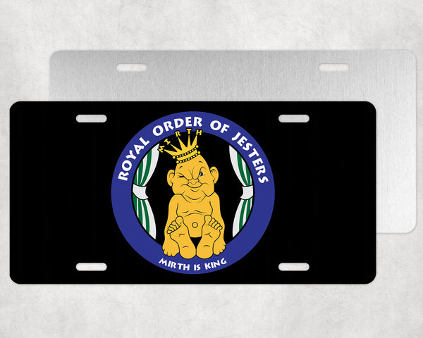 Royal Order of Jesters License Plate
